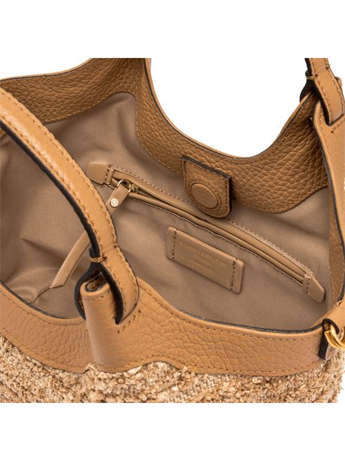 Dua borsa a mano in paglia e pelle GIANNI CHIARINI | BS11119R0422